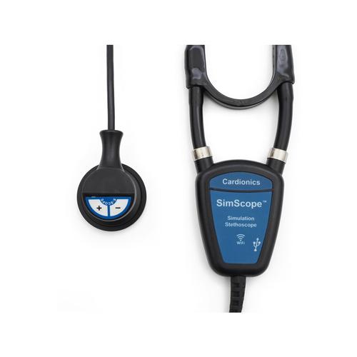 SimScope® - Auszkultációs gyakorló sztetoszkóp WiFi Hybrid szimulátor, 1020104, AUSZKULTÁCIÓ