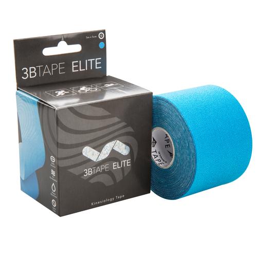 3BTAPE ELITE – kineziológiai tapasz – kék, 5m x 5 cm-es tekercs, 1018892 [S-3BTEBL], Kineziológia szalag és Kinesio tape