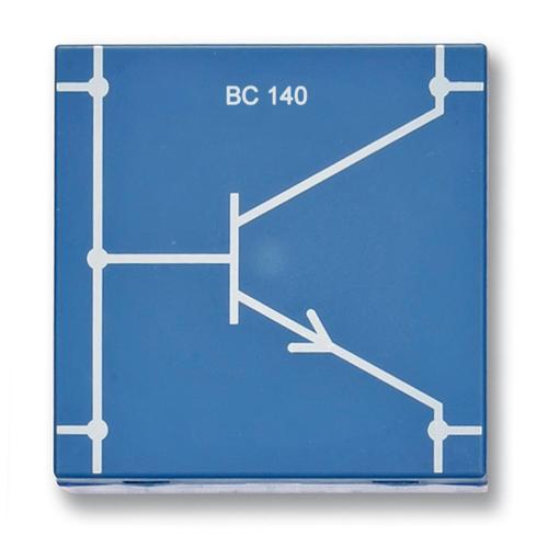 STE NPN Tranzisztor, BC 140, P4W50, 1018845 [U333112], Beépülo alkotóelem-rendszerek