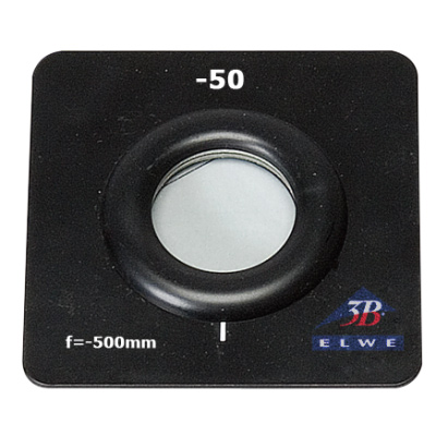 Concave Lens K, f = -500 mm, 1009865 [U8475961], Kröncke - féle optika