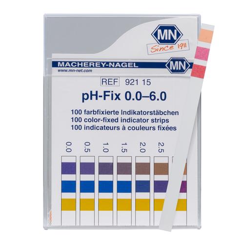 pH mérő csík, pH 0-6 , 1003795 [W11724], pH és teszt papír