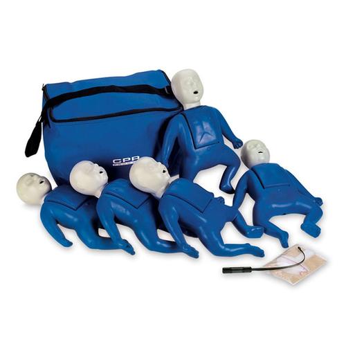 CPR Prompt® életmentési gyakorló babák (csecsemő) 5 db-os csomag, 1017942 [W44711], ÉLETMENTÉS ÚJSZÜLÖTT