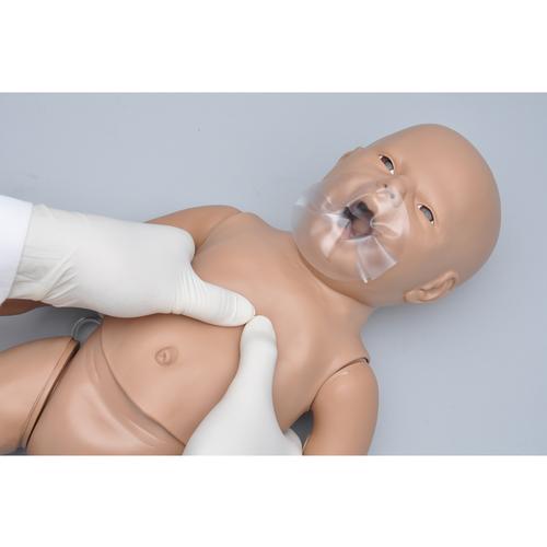 Newborn CPR and Trauma Care Simulator - with Code Blue Monitor plus with Intraosseous and Venous Access, 1014570 [W45137], ÉLETEMENTÉS ÚJSZÜLÖTT