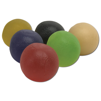 Cando kézerősítő gömb - sárga/X könnyű - tojás alakú, 1009106 [W58502Y], Kézfej erősítők
