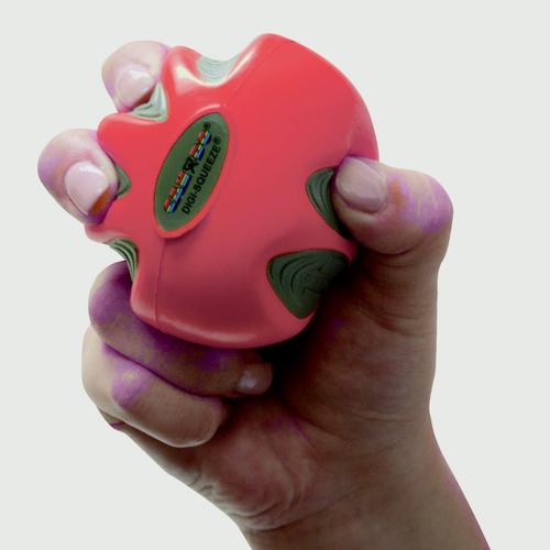 CanDo® Digi-Squeeze , light - red, 1015420 [W67173], Kézfej erősítők