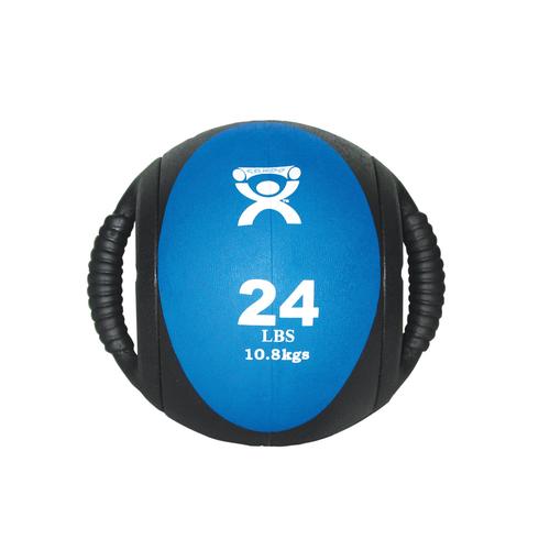 CanDo®medicin labda, dupla fogantyúval - kék, 10,9 kg, 1015469 [W67564], Gimnasztikai labdák
