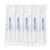 SEIRIN ® J15-típusú - 0,10 x 15 mm, kék, 100 db dobozonként., 1015547 [S-J1015], Silicone-Coated Acupuncture Needles (Small)